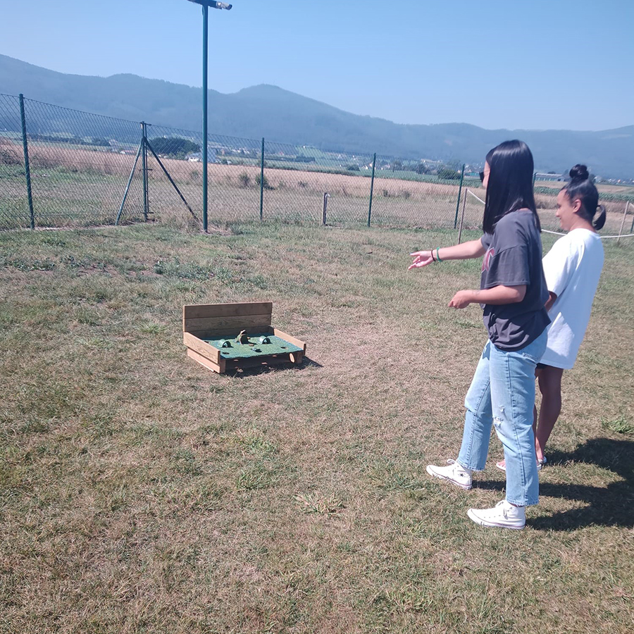 La mítica rana, que tanto entretenimiento ha dado desde hace muchos años.